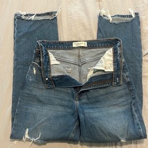 Abercrombie straight jeans
